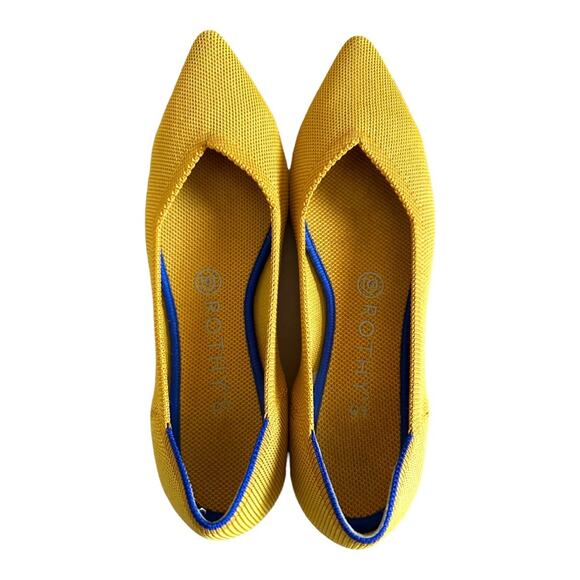 Rothy’s The Point Marigold Ballet Flats - Picture 5 of 9
